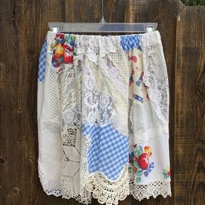 One of a kind vintage lace skirt